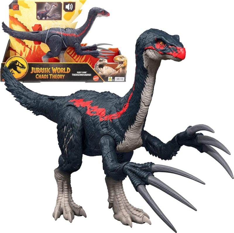 Фігурка Динозавр Теризинозавр Теорія Хаосу Mattel Jurassic World Chaos Theory Therizinosaurus JCG17