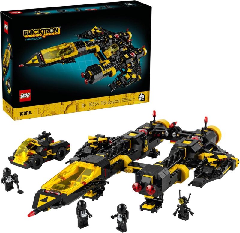Лего Іконс Блектрон Ренегат LEGO Icons Blacktron Renegade 10355