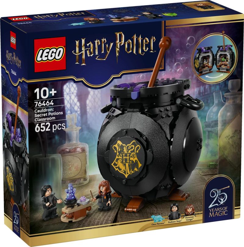 Конструктор Лего Гаррі Поттер Котел секретний урок зілля Lego Harry Potter 76464