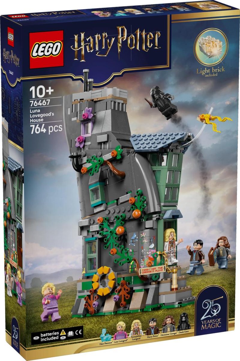 Конструктор Лего Гаррі Поттер Будинок Місяця Лавгуд Lego Harry Potter 76467